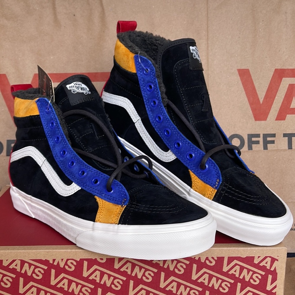 Vans Sk8-Hi 46 MTE Dx Black/Surf The Web sneakers Men’s boots - Picture 5 of 16